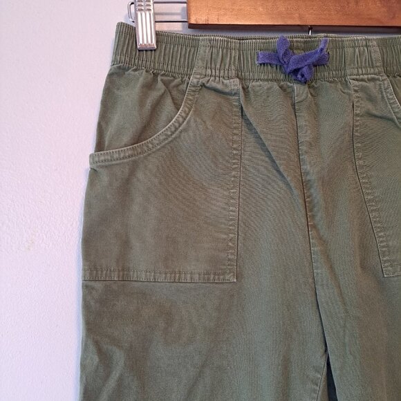 Vineyard Vine Girls‎ Military Green Pocketed Twill Jogger Pants Size 12 - Picture 5 of 13